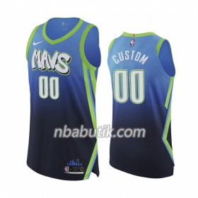 NBA Mænd Trøje Dallas Mavericks Custom Nike 2019-20 City Edition Swingman